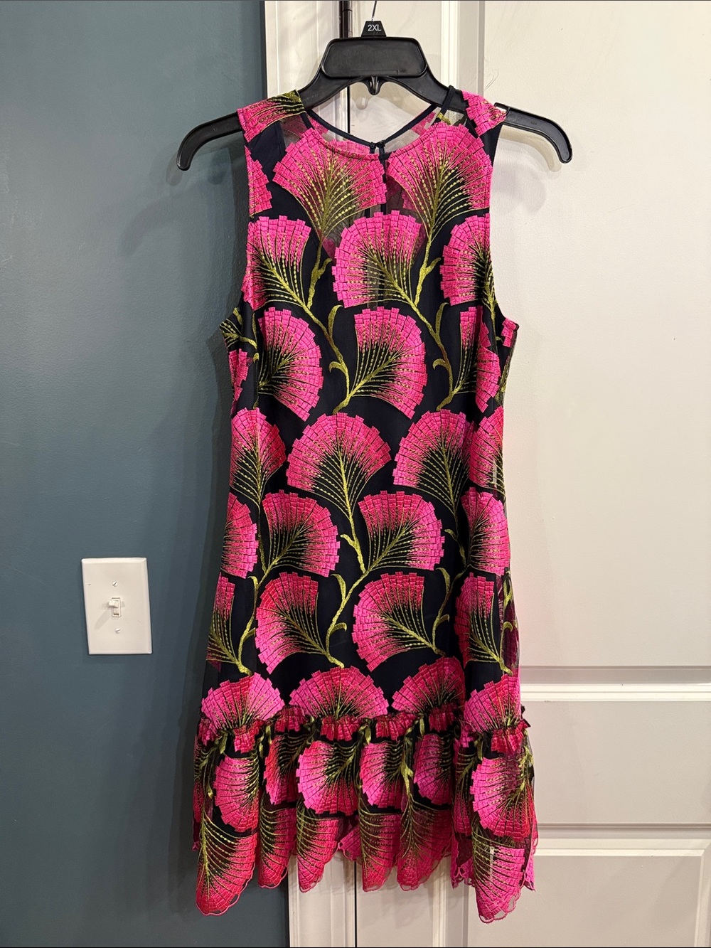 Trina Turk Women's Barbra Drop Flounce Dress